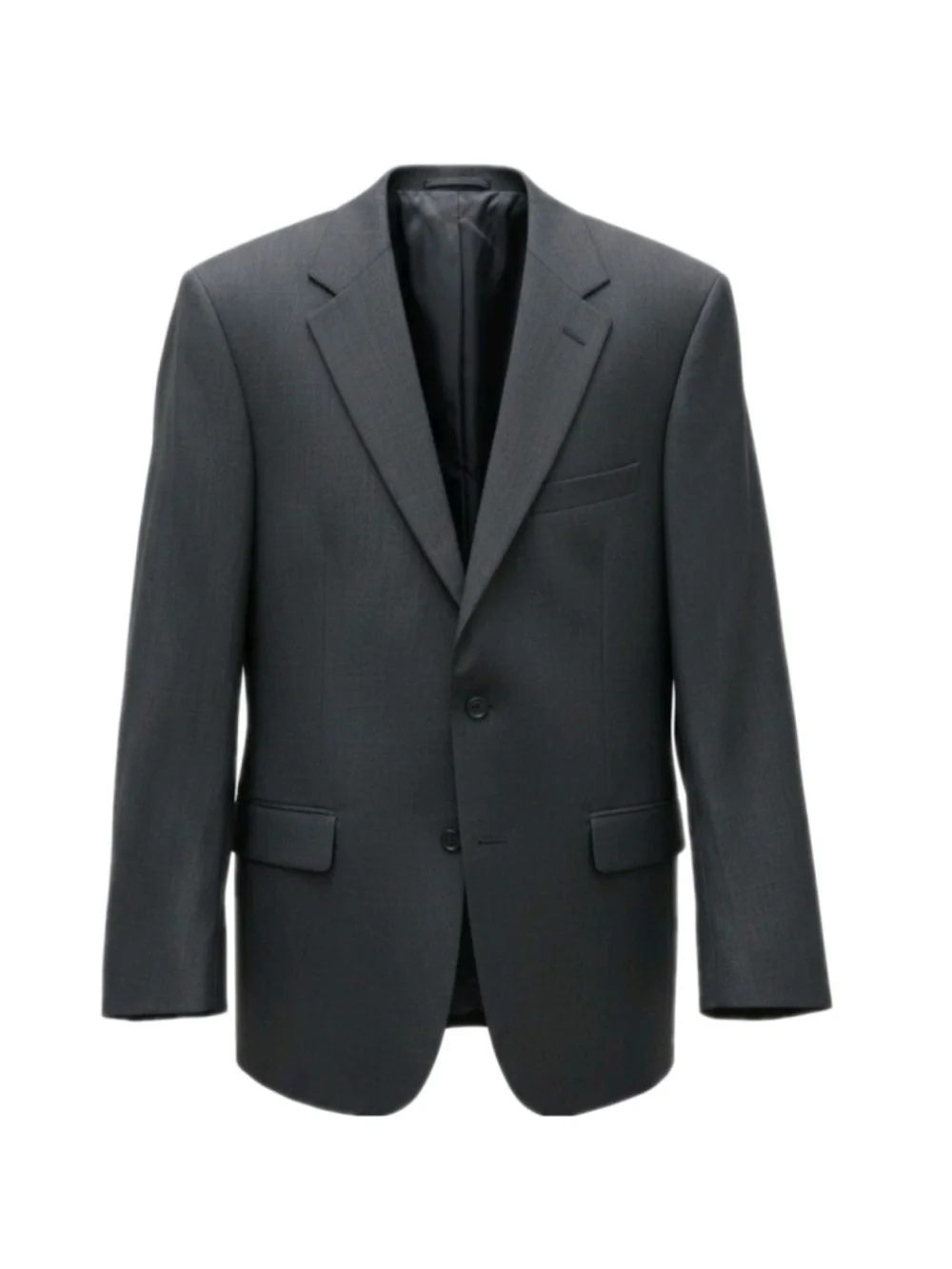 JoS A Bank Men Black Spring Weight 2-Button Center-Vent 100% Linen Jacket 38L